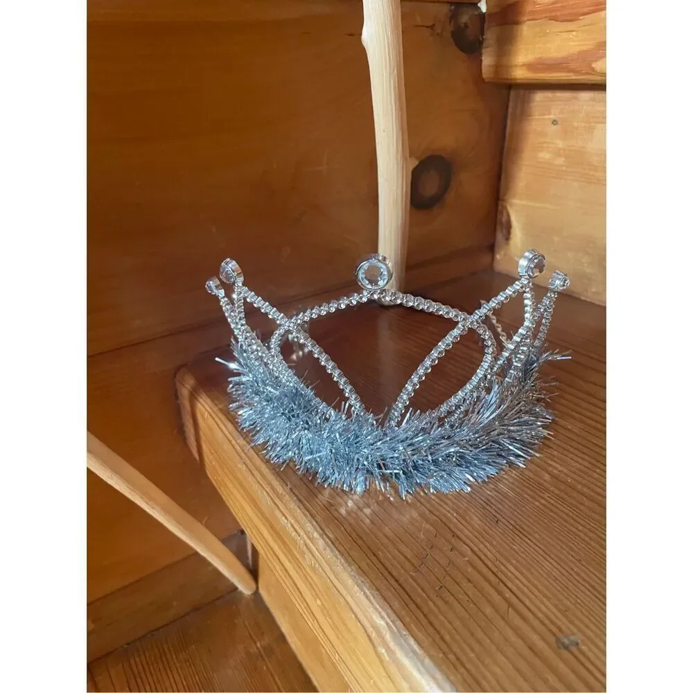 Tiara Plastic Princess Fancy Dress Halloween Adult Costume Accessory